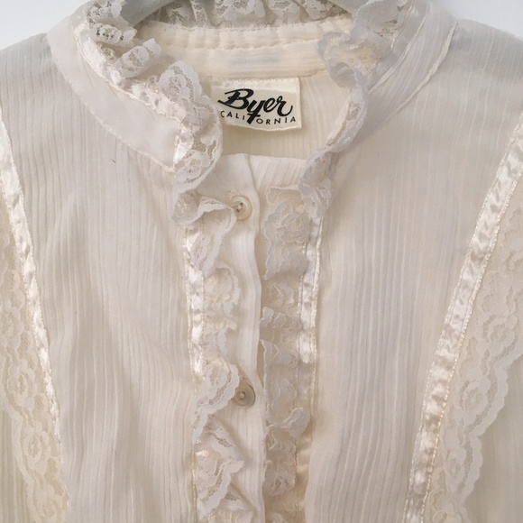 Sheer Vintage Prairie Blouse - Picture 2 of 5